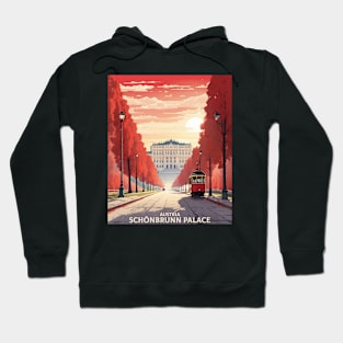 Schonbrunn Palace Austria Vintage Travel Retro Tourism Hoodie